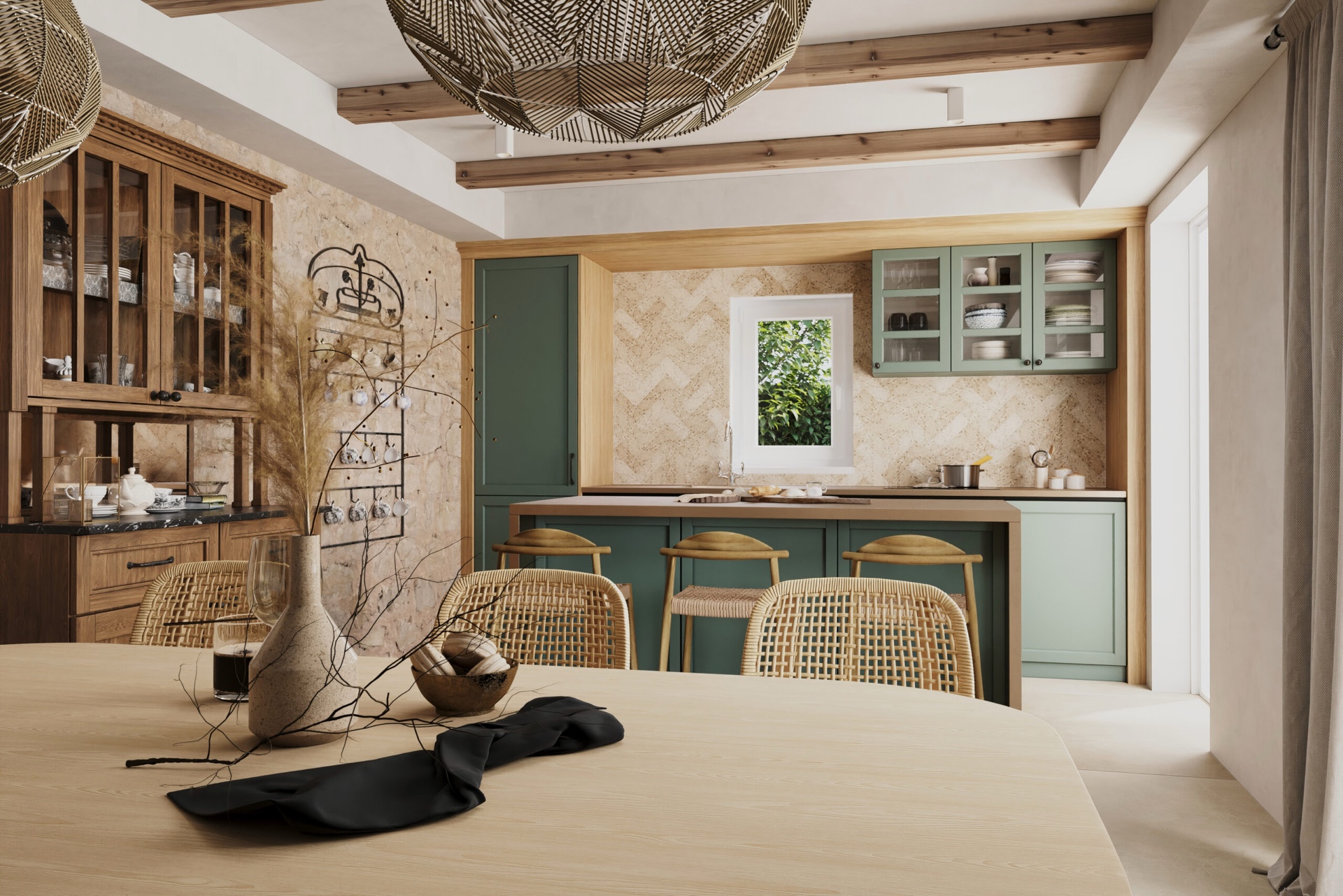 Uređenje interijera konobe, Dobrinj -2023