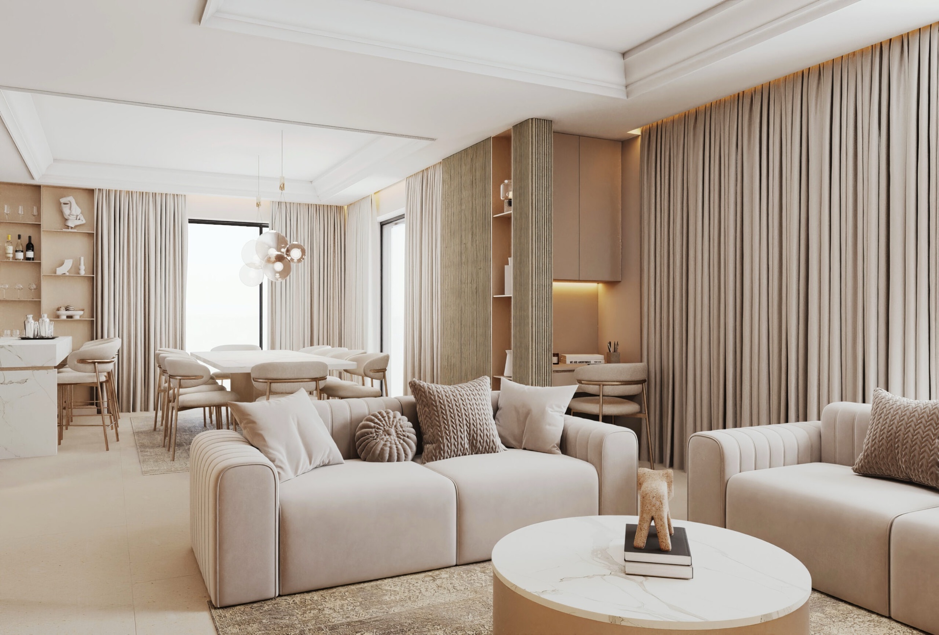 Uređenje interijera obiteljske kuće, Vrbnik - 2023