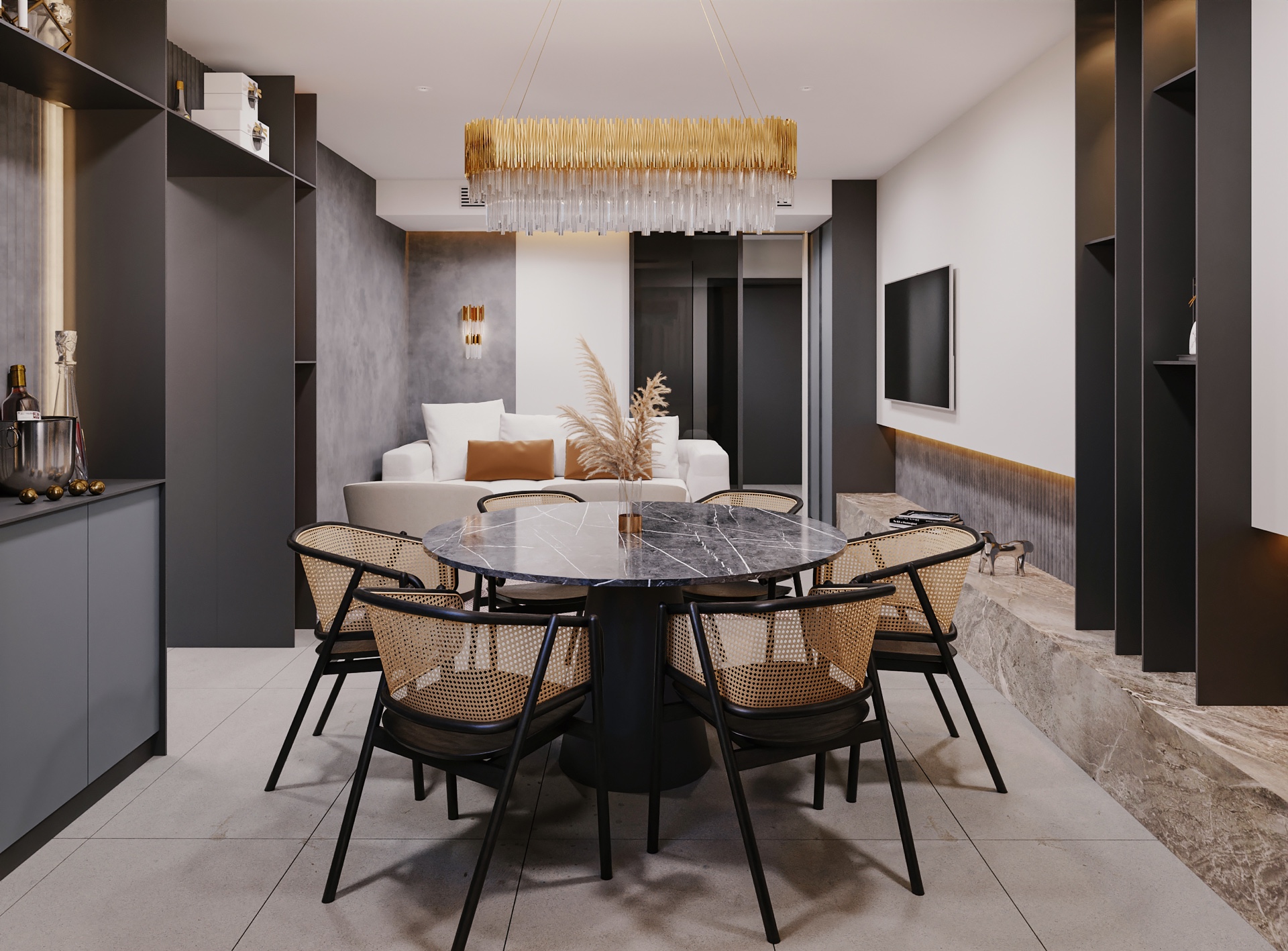 Uređenje interijera apartmana, Malinska - 2022