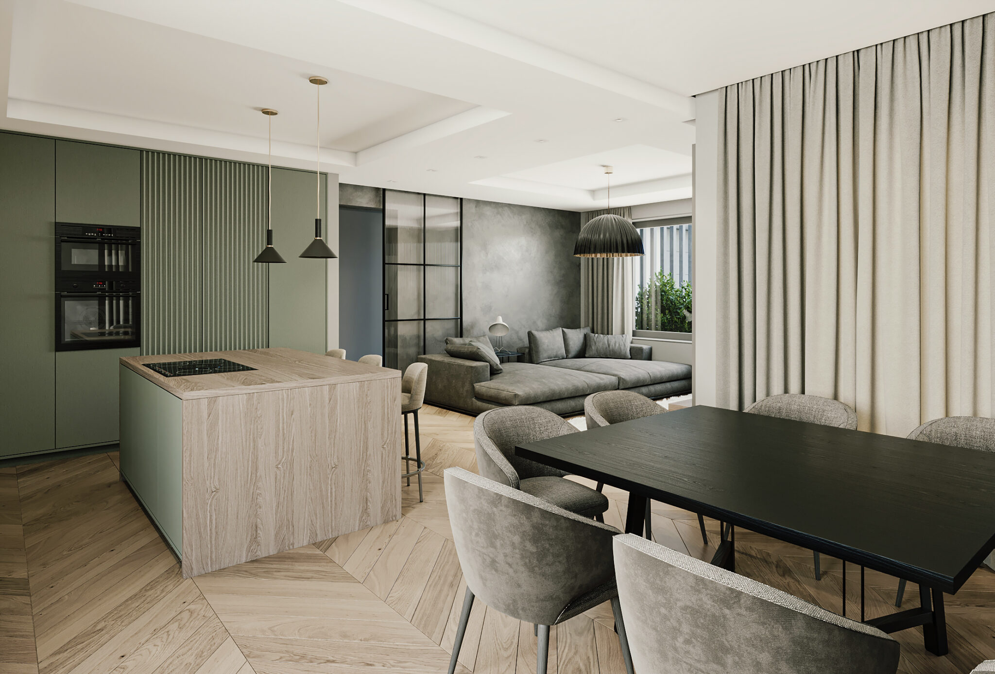 Uređenje interijera stana, Omišalj - 2021