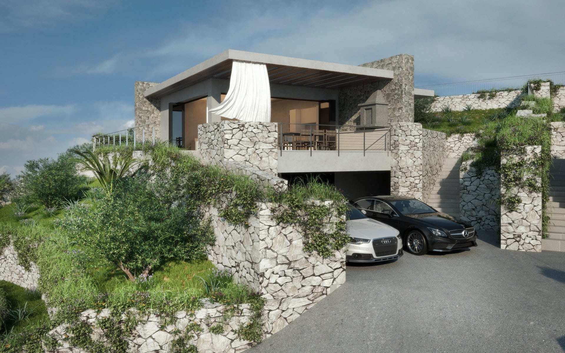 Kompleks kuća, Jablanac